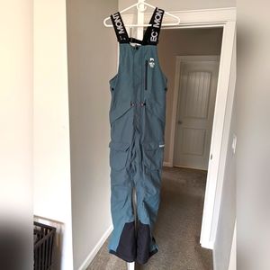 Montec insulated snow bibs, small